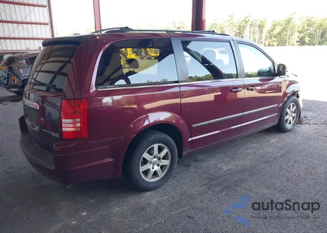 2009 Chrysler Town & Country Touring из США, поврежденный, VIN 2A8HR54169R507800